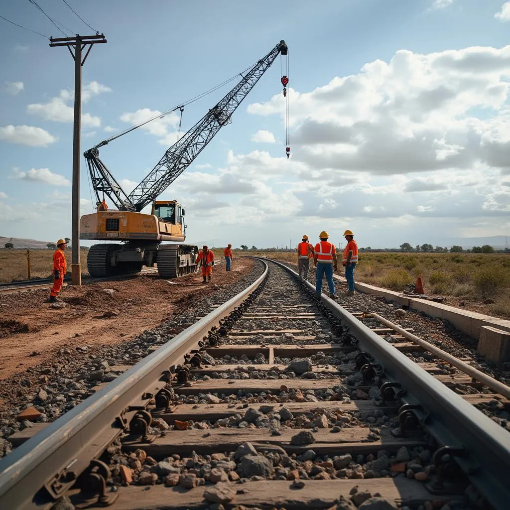 Proyecto ferroviario en desarrollo