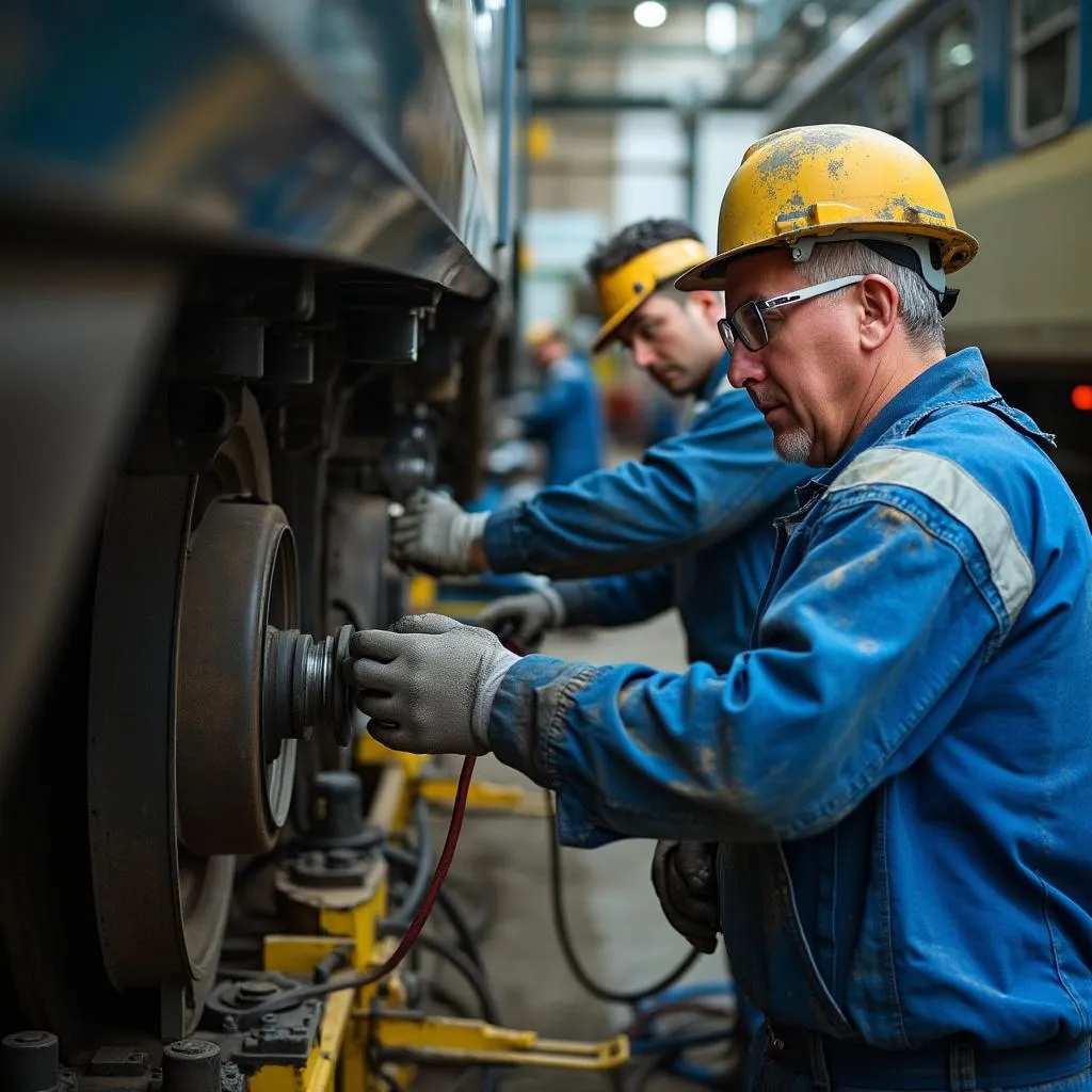 Taller técnico ferroviario